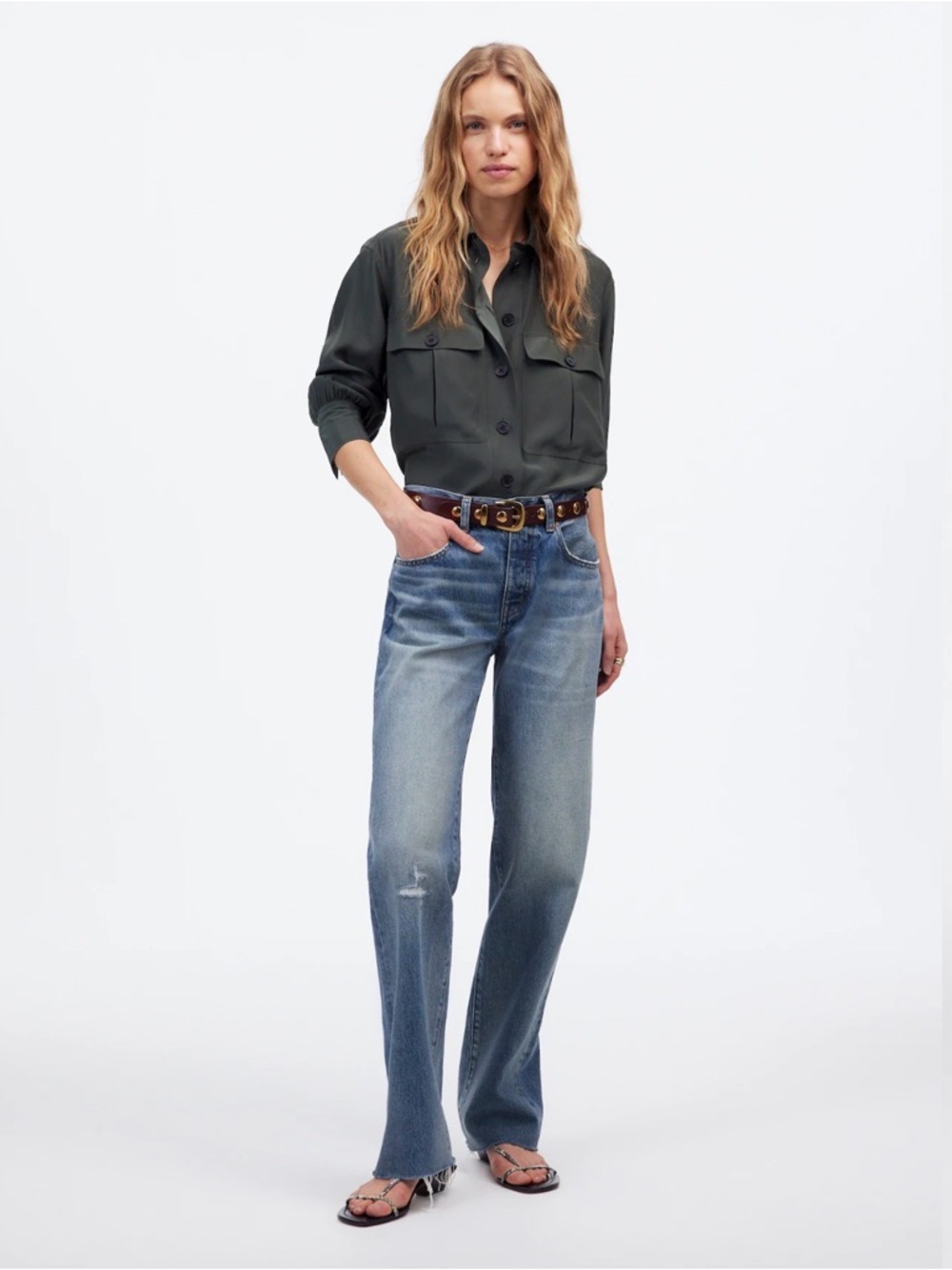 BNWOT Madewell “The Dean” jeans